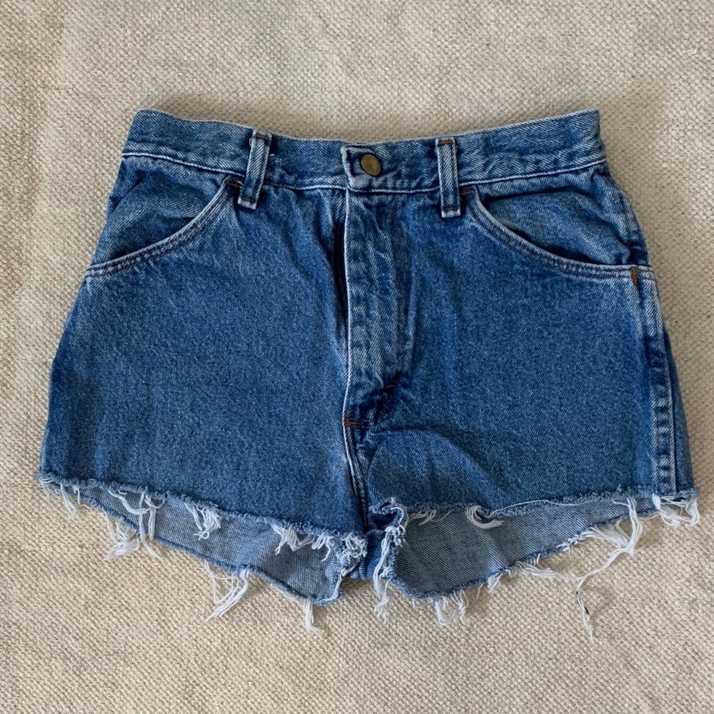 Highwaisted  Festival Jean Shorts
